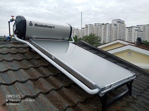 Solahart Premium “L” 181L Lắp Trên Mái Ngói Được Bàn Giao Tại Quận 7