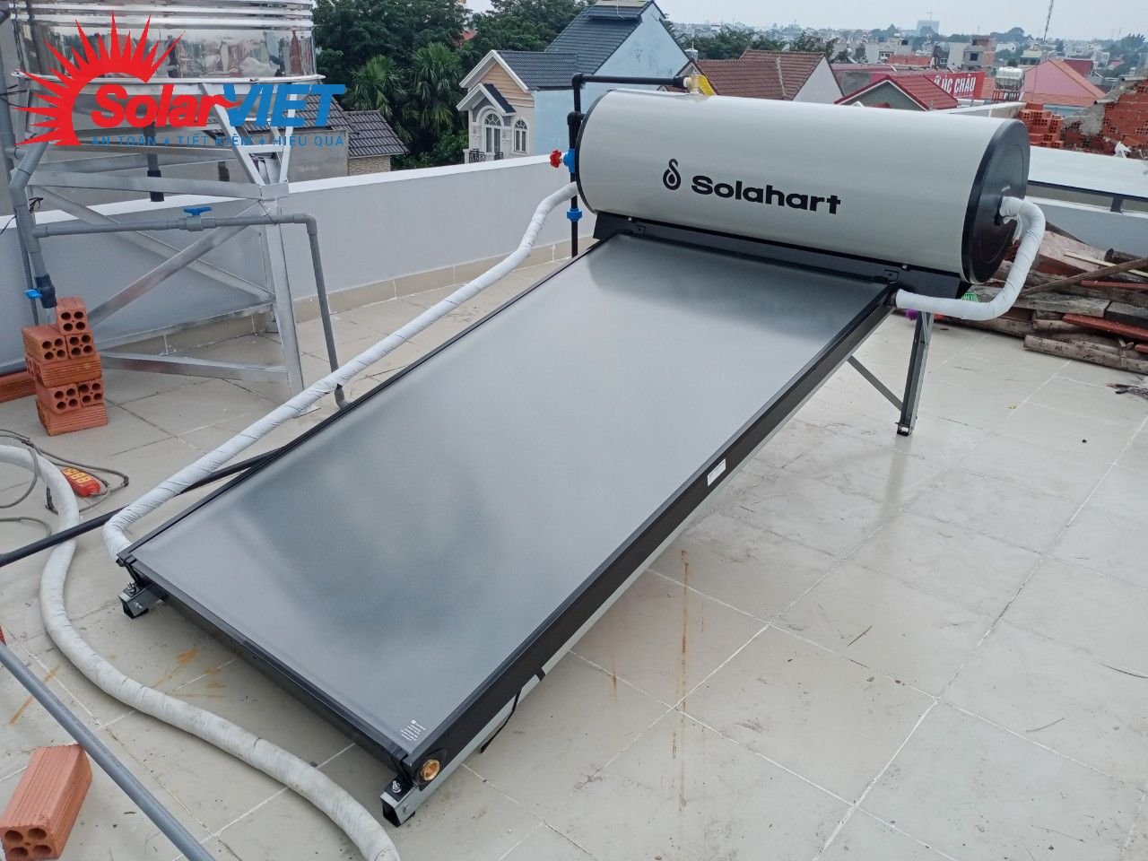 Solahart Sunheat 150L Hoàn Thiện Và Bàn Giao