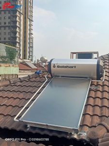 Solahart 181L siêu phẩm lên mái tại Quận 7.