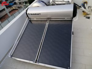 Solahart Premium 301L hoàn thiện và bàn giao tại Quận 5.